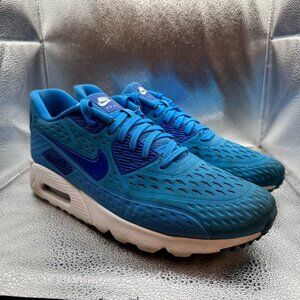 Size 11 - Nike Air Max 90 Ultra BR Light Photo Blue Mens Sneakers 725222-404